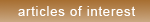 Articles of Interest